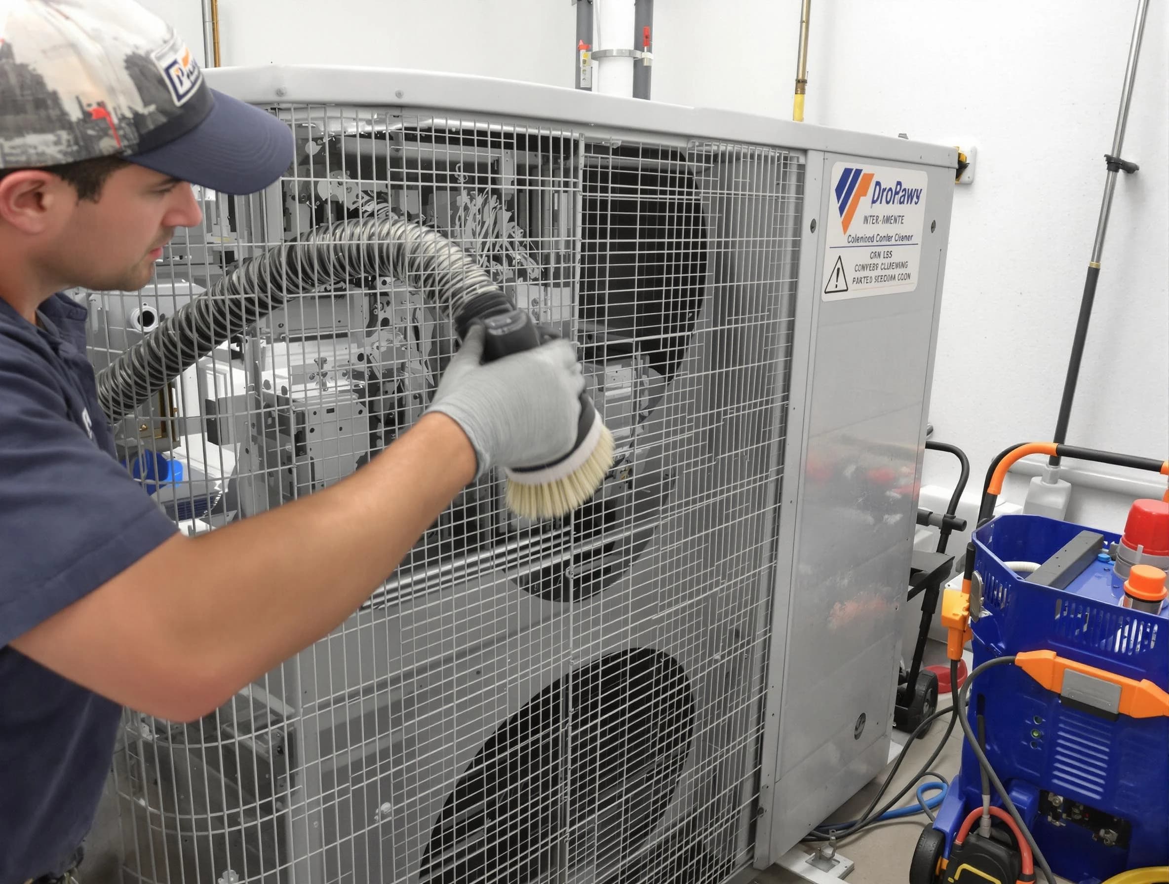 Roxborough Park Air Duct Cleaning specialist performing precision AC coil cleaning for improved system performance in Roxborough Park