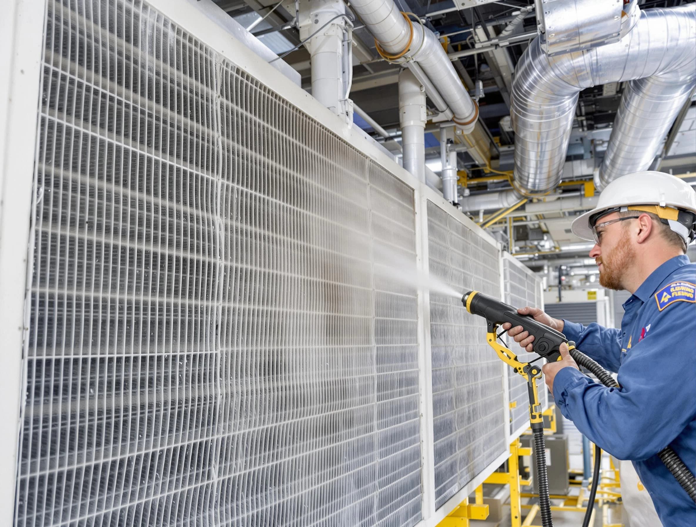 Professional commercial coil cleaning by Roxborough Park Air Duct Cleaning in Roxborough Park