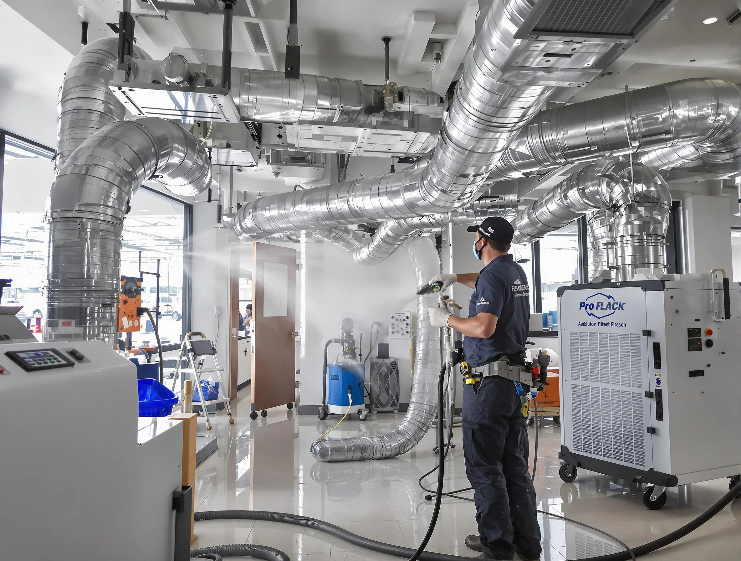 Negative Pressure Air Duct Cleaning in Roxborough Park